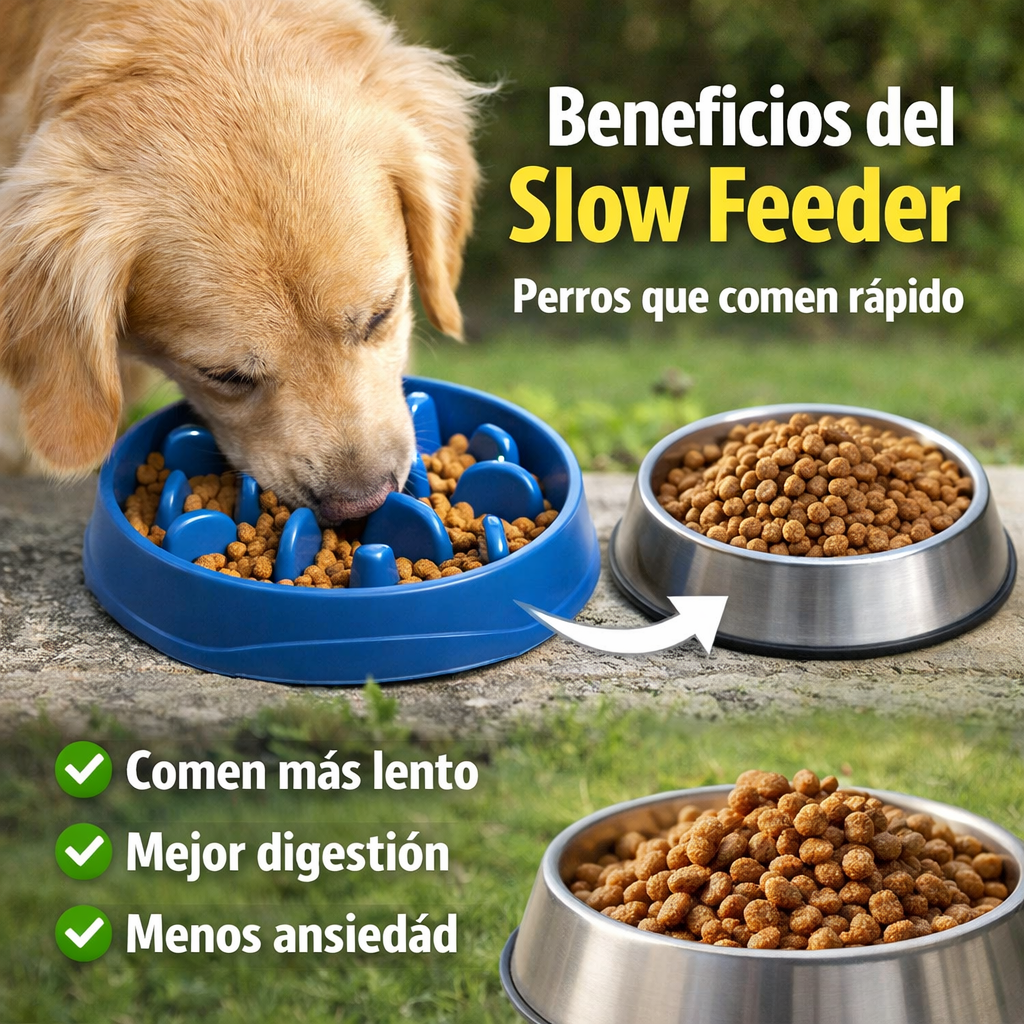 Beneficios del Slow Feeder para perros