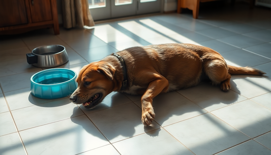 Cómo saber si tu perro está deshidratado y qué hacer