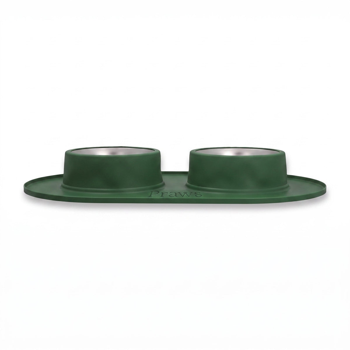 Bowl doble - Acero inoxidable