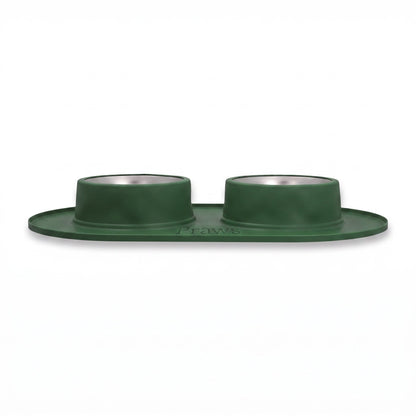 Bowl doble - Acero inoxidable