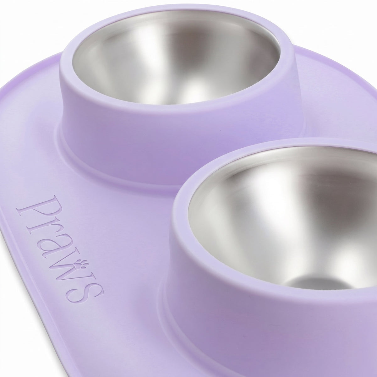 Bowl doble - Acero inoxidable