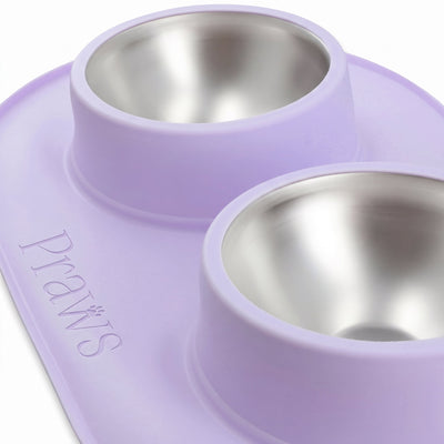 Bowl doble - Acero inoxidable
