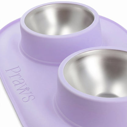 Bowl doble - Acero inoxidable