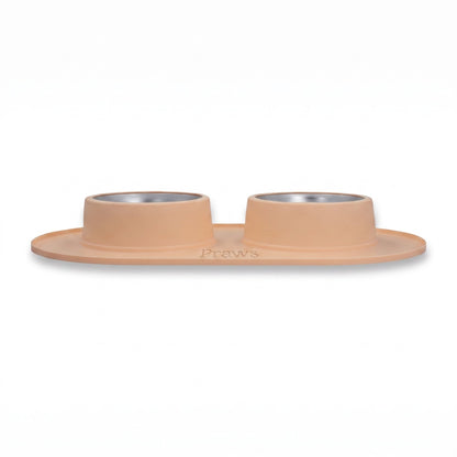 Bowl doble - Acero inoxidable