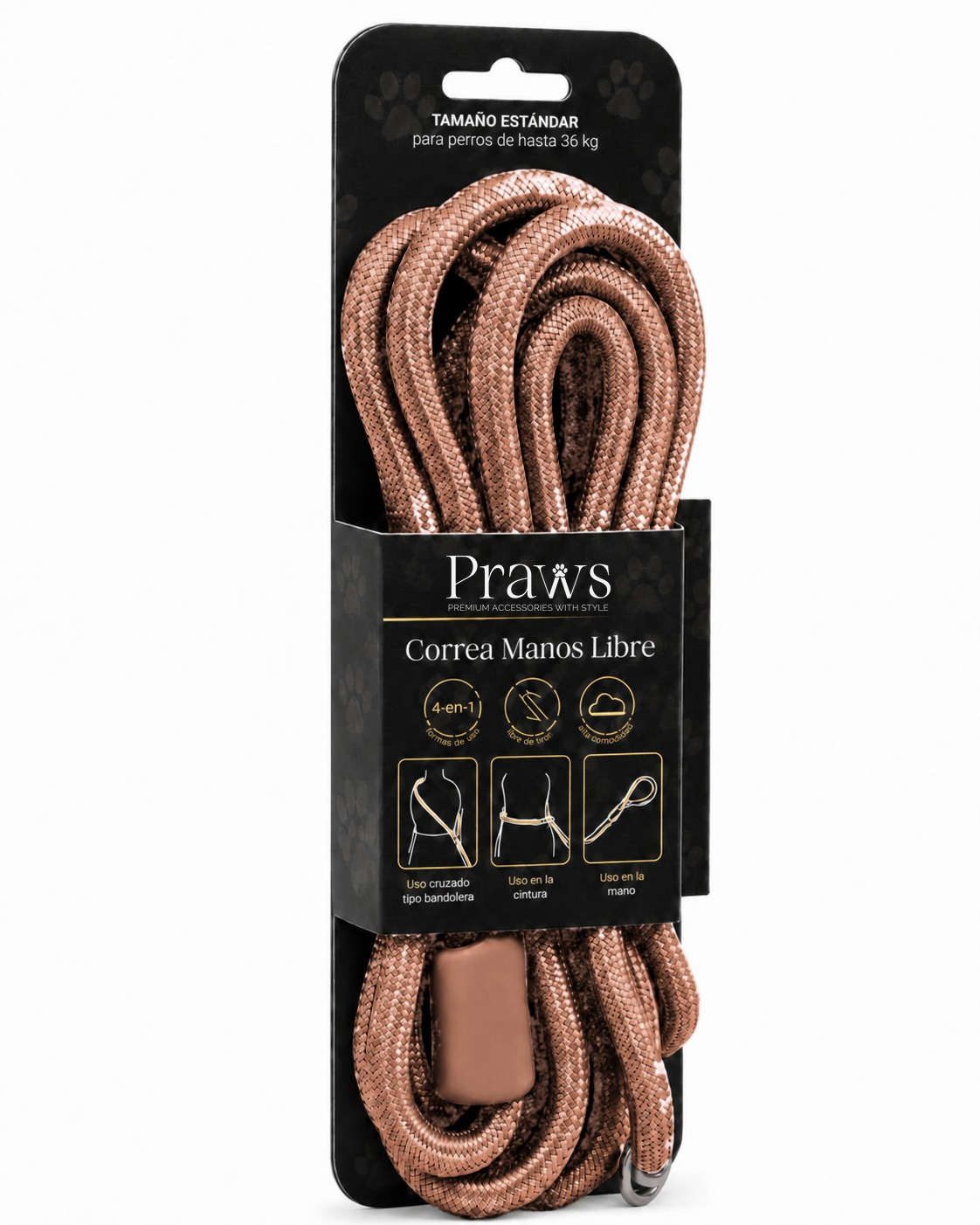 Correa Manos Libres Chocolate