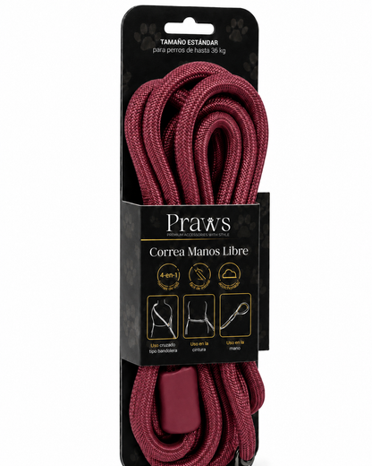 Correa Circular Praws - Rojo