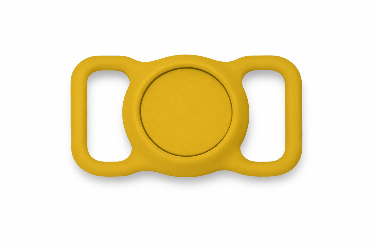 Funda de silicona Praws amarilla para Smart Tag