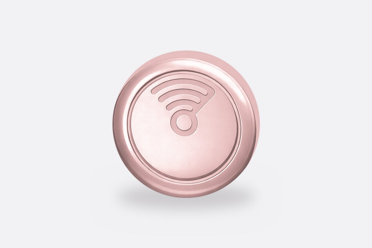 Smart Tag Praws rosado, rastreador para perros compatible con Buscar de Apple