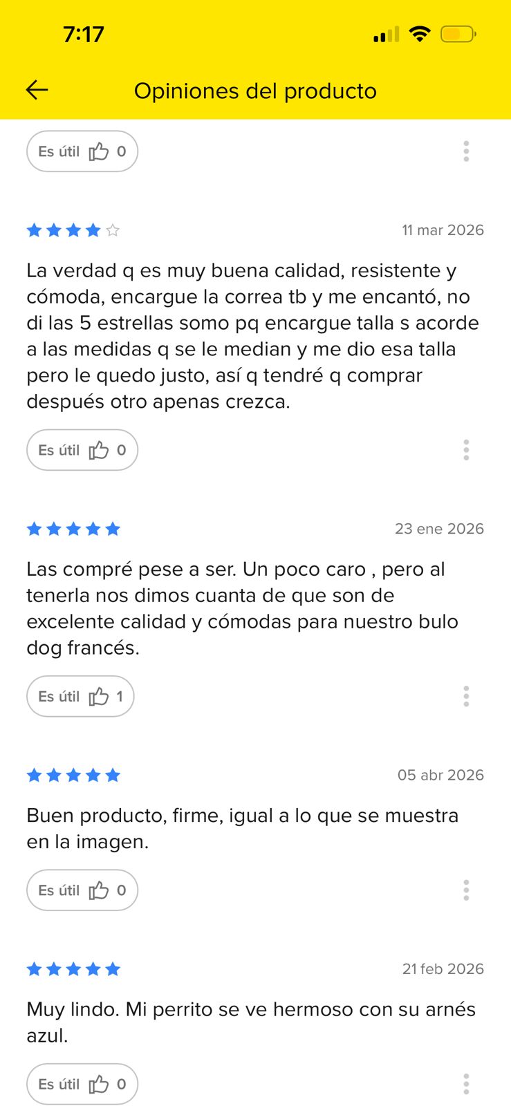 Comentarios de compradores reales en Mercado Libre